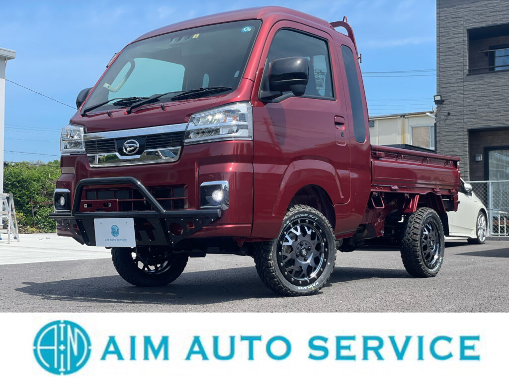 TONY様、専用 タイヤアルミ　4本セット　中古　上げトラ　リフトアップ SOLD】ハイゼットトラック ジャンボエクストラ 4WD CVT 40mm
